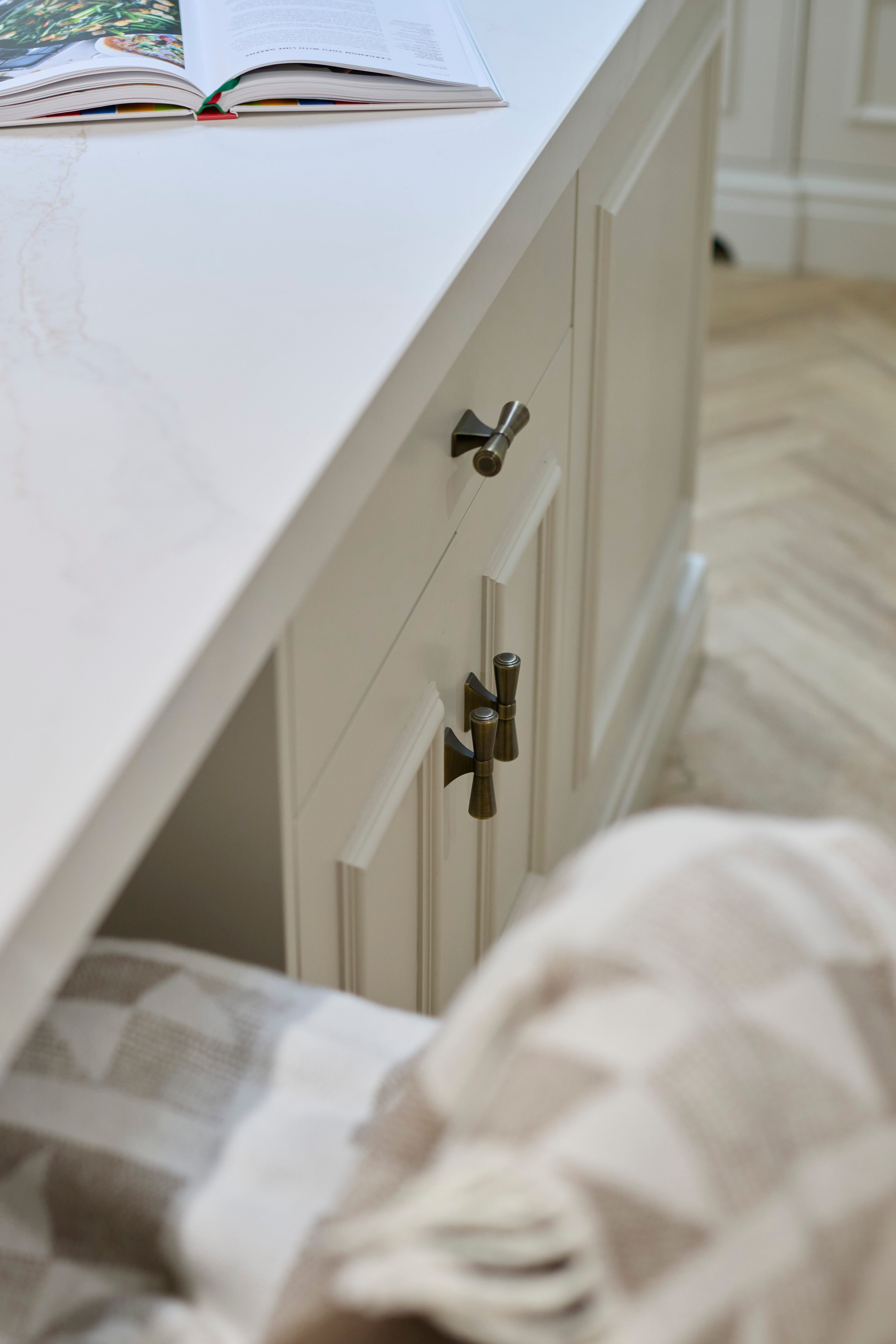 Bespoke cabinetry with traditional detailing