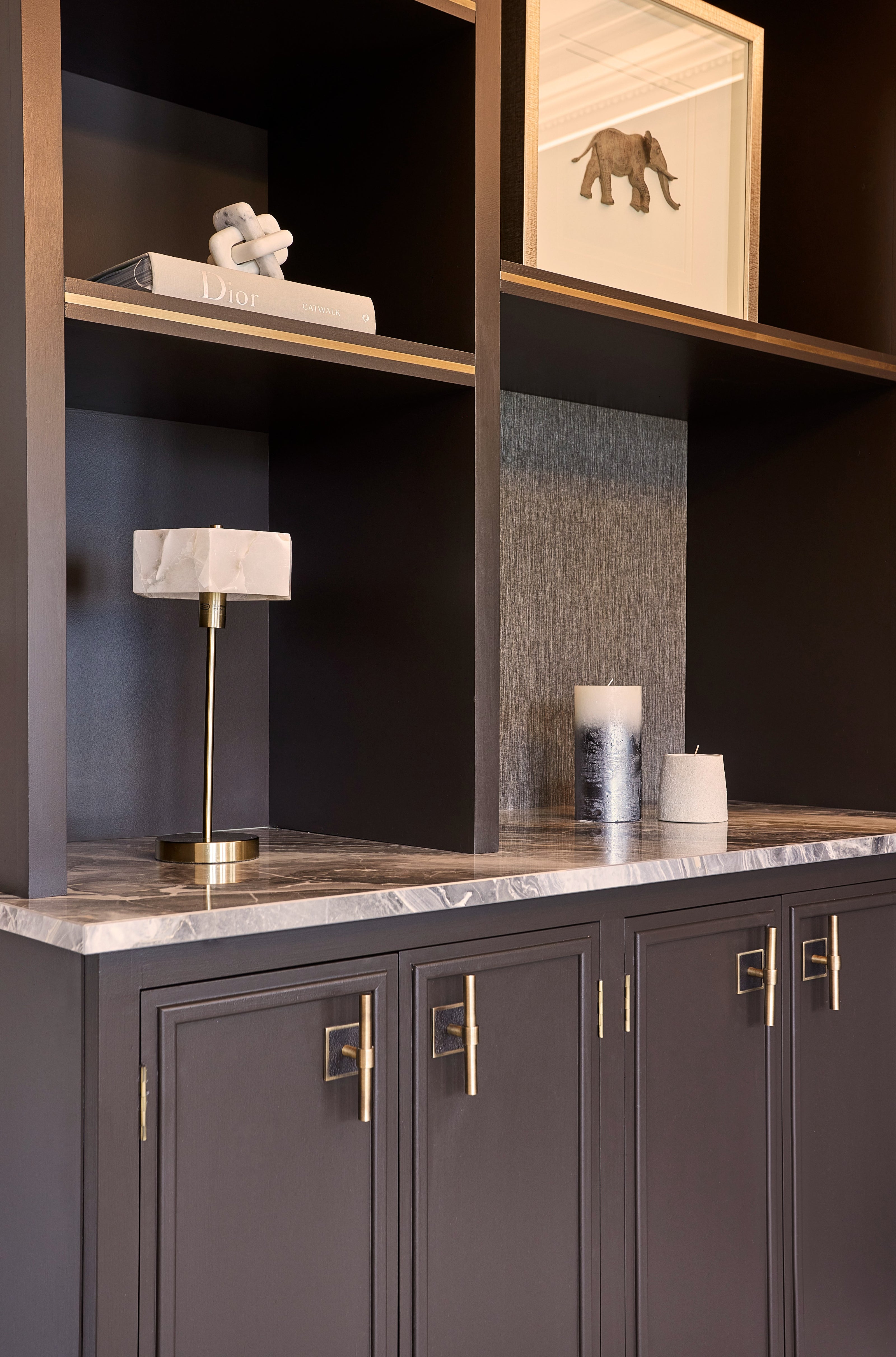 Interior styling and lighting design in Sevenoaks family home