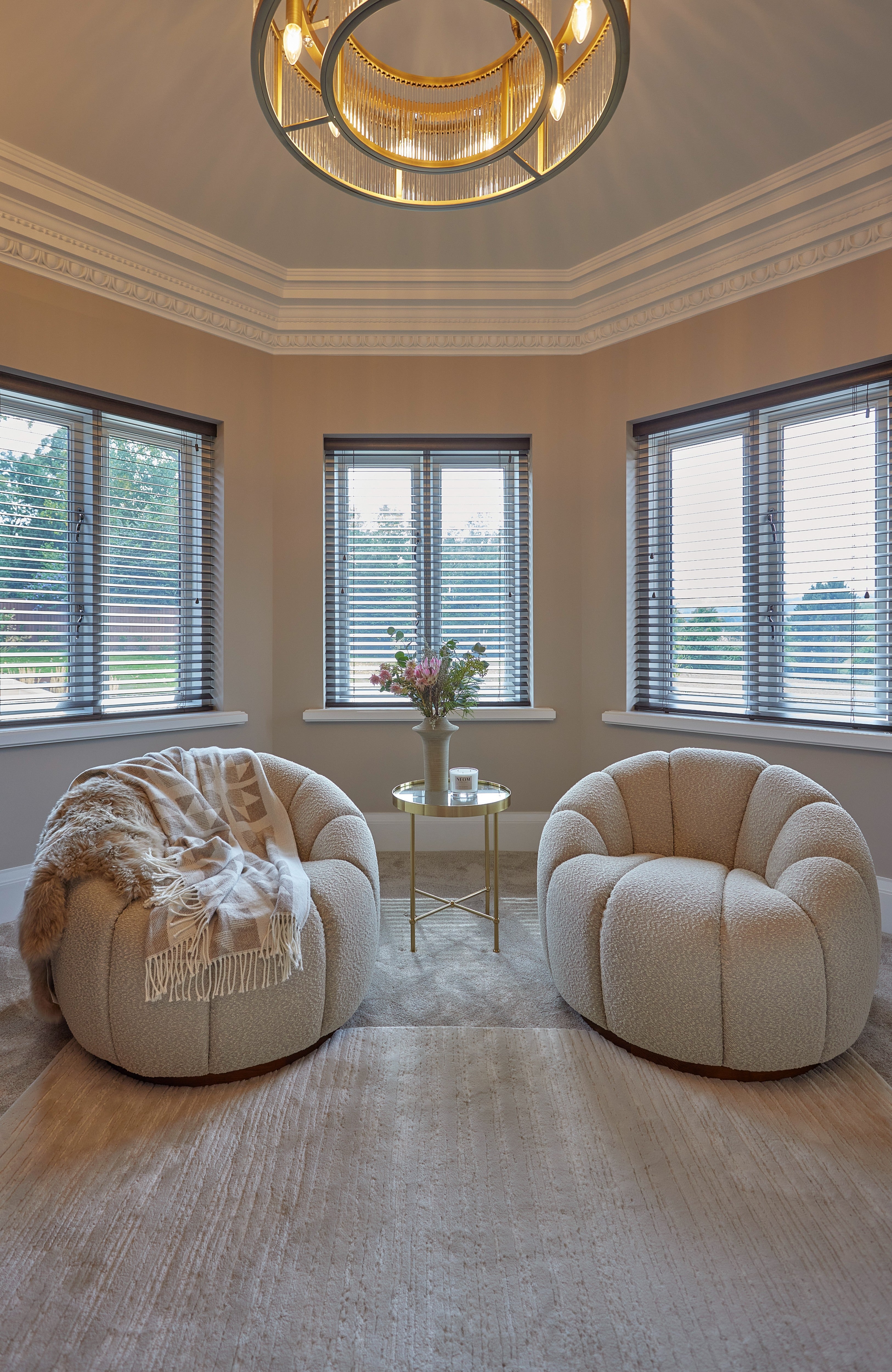 Bespoke family snug with custom cabinetry and layered interiors in Sevenoaks